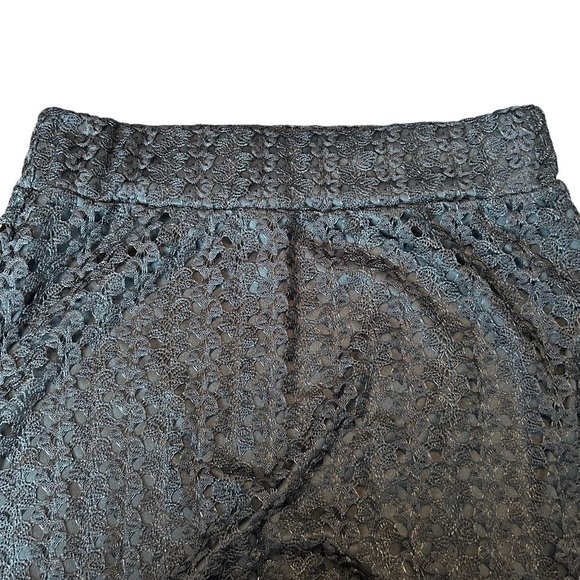 Ashley Blue Black Lace Fully Lined Maxi Skirt - Picture 13 of 13